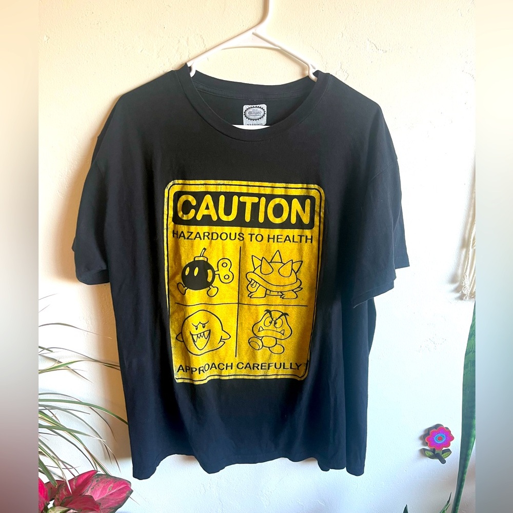 90’s Retro Black Nintendo Graphic Tee